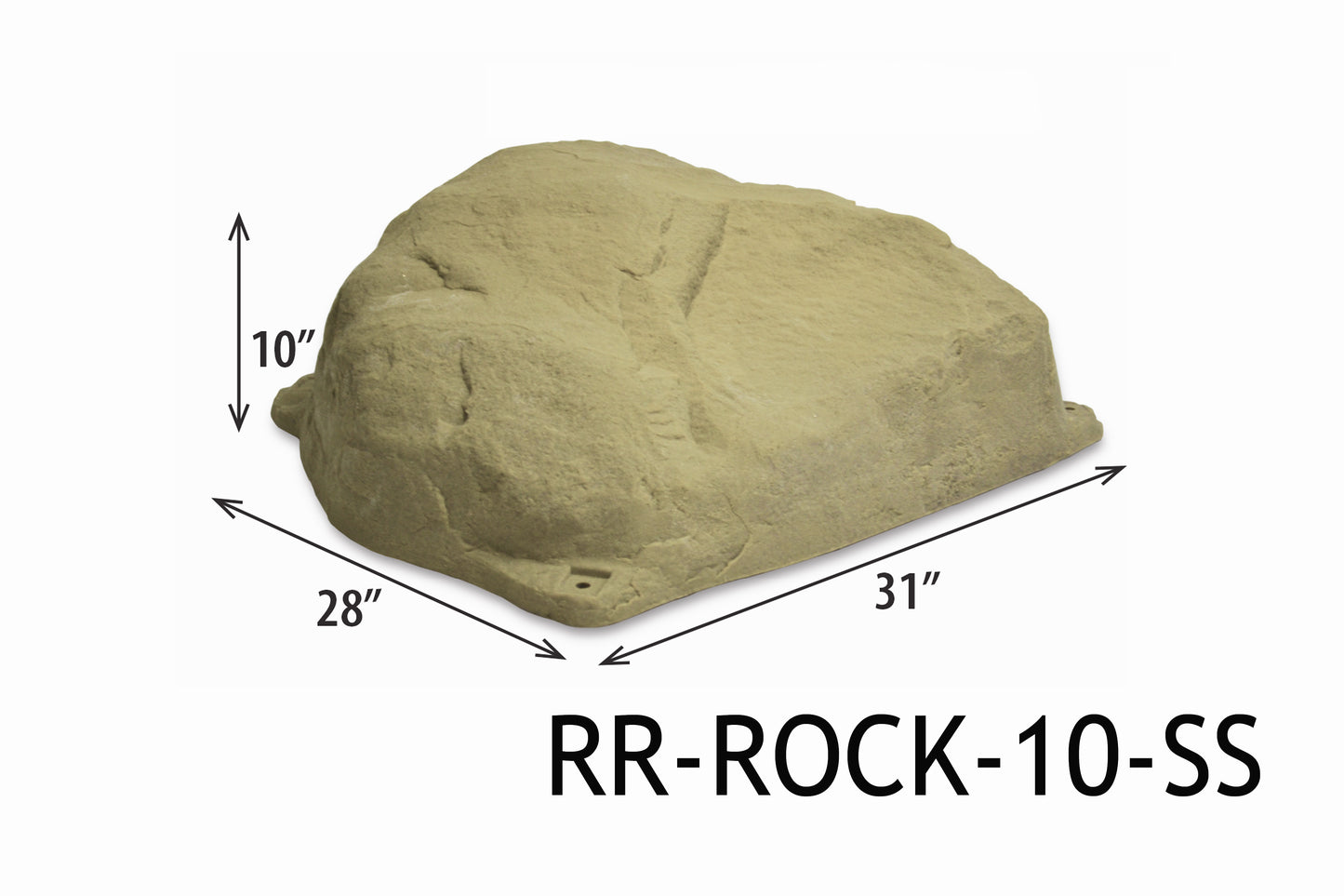 10" H SHOW ROCK - SANDSTONE