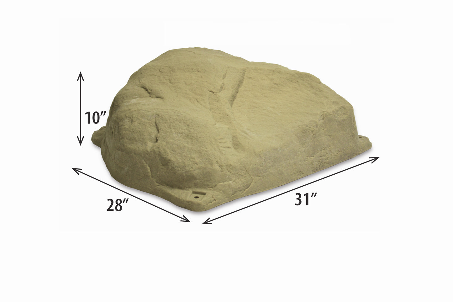 10" H SHOW ROCK - SANDSTONE