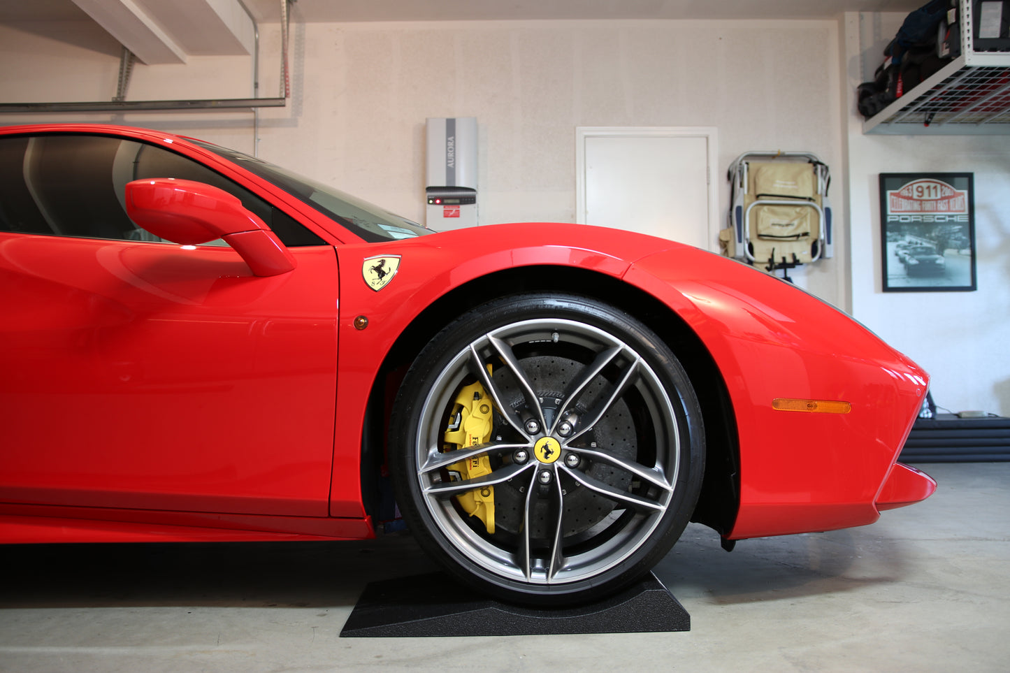 16" W SUPERCAR FLATSTOPPERS CAR STORAGE RAMPS - 4 PACK