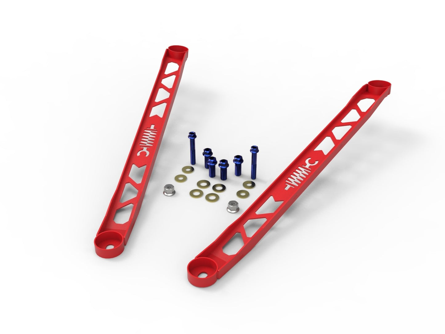 aFe CONTROL Front Suspension Strut Brace Red