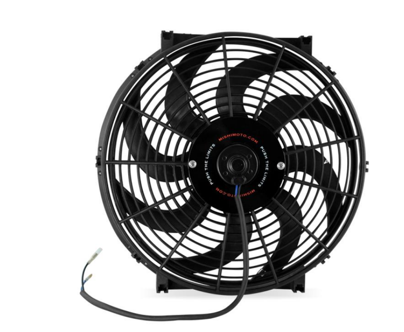 Curved Blade Electric Fan 14"