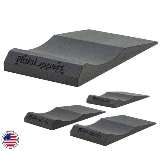 16" W SUPERCAR FLATSTOPPERS CAR STORAGE RAMPS - 4 PACK