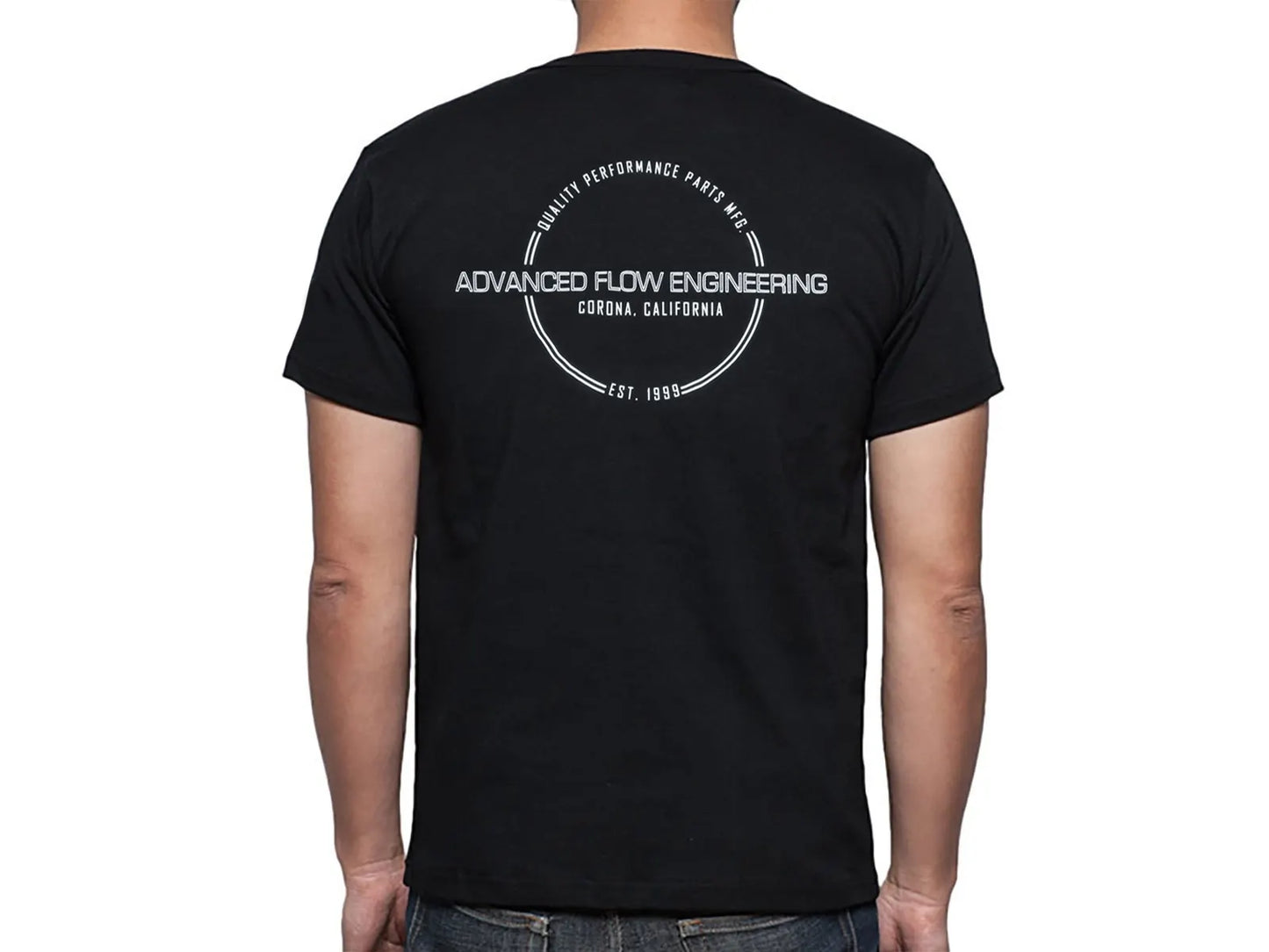 aFe POWER "Circle City" Short Sleeve T-Shirt Black L